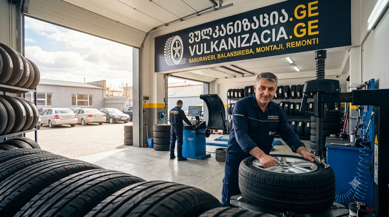 Mobile tyre vulcanization
